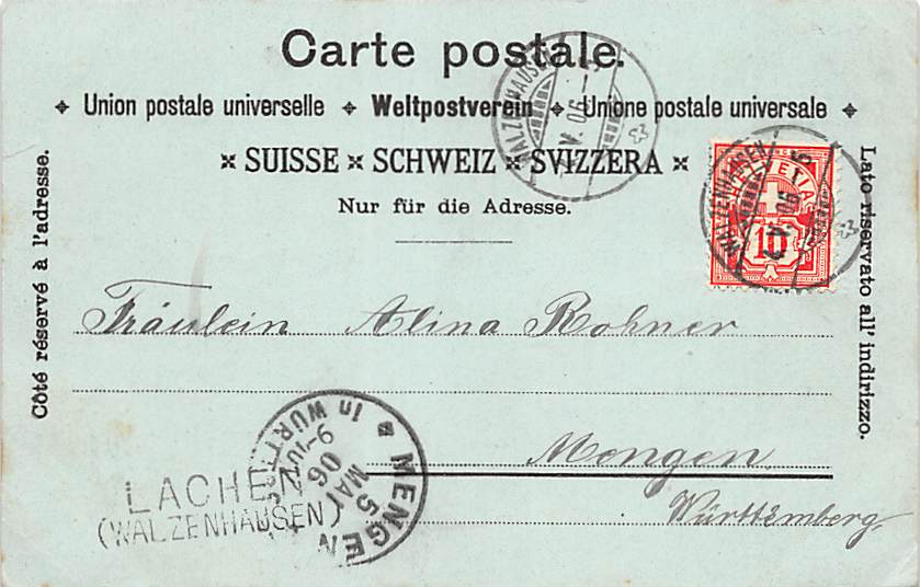 Walzenhausen, Gruss aus Walzenhausen-Brand