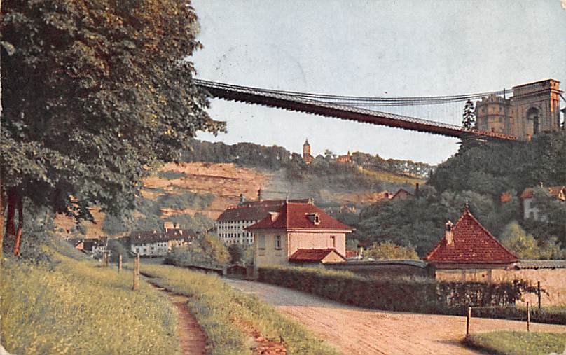 Freiburg, Le grand pont suspendu