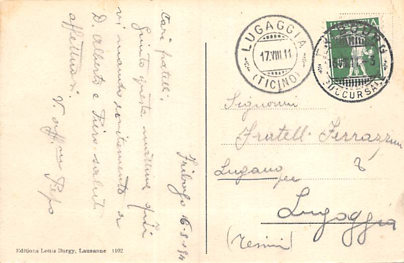 Freiburg, vue de la Neuveville