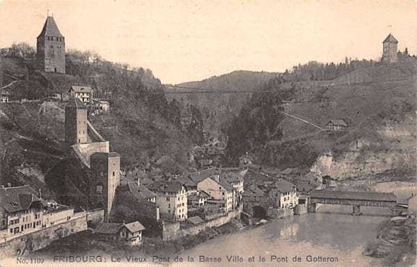 Freiburg, Le Vieux Pont de la Basse Ville