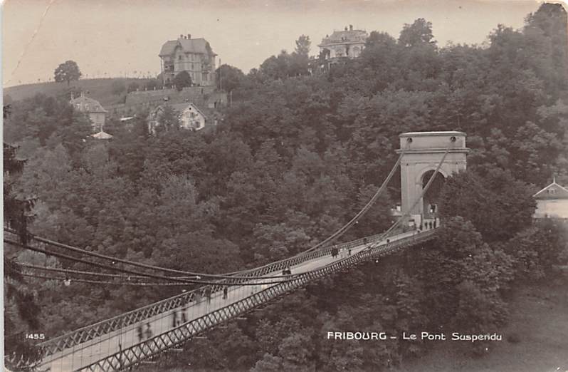 Freiburg, Le Pont suspendu