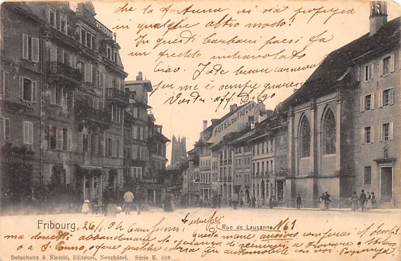 Freiburg, Rue de Lausanne