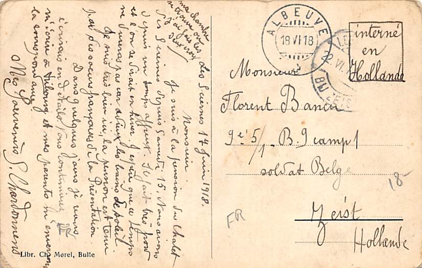 Sciernes, Chalet des Sciernes près Albeuve