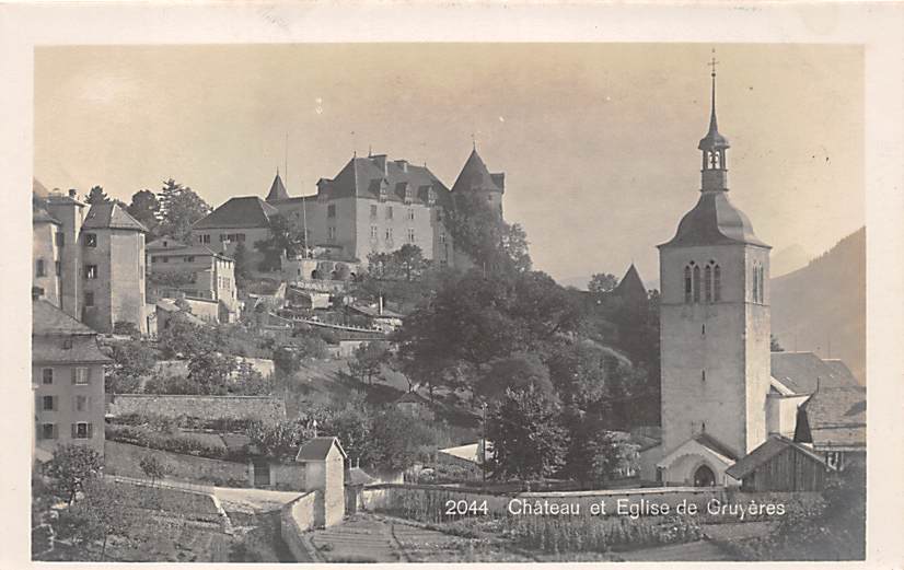 Gruyères, Chateau et Eglise