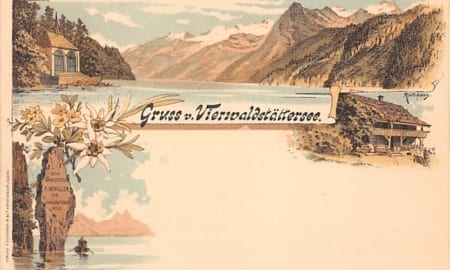 Vierwaldstättersee, Gruss v. Vierwaldstättersee
