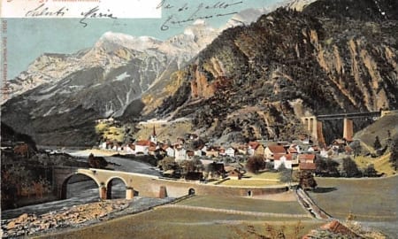 Amsteg, Gotthardbahn