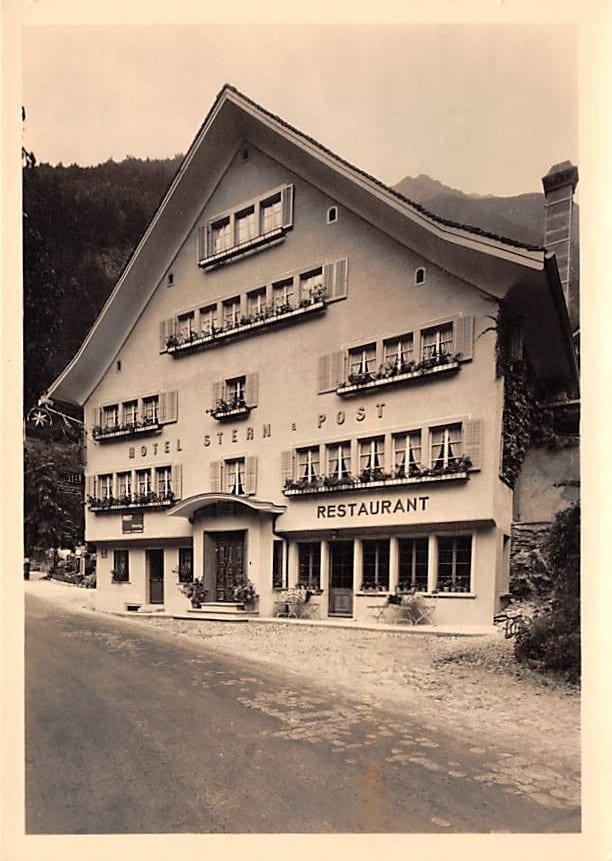 Amsteg, altes Posthaus