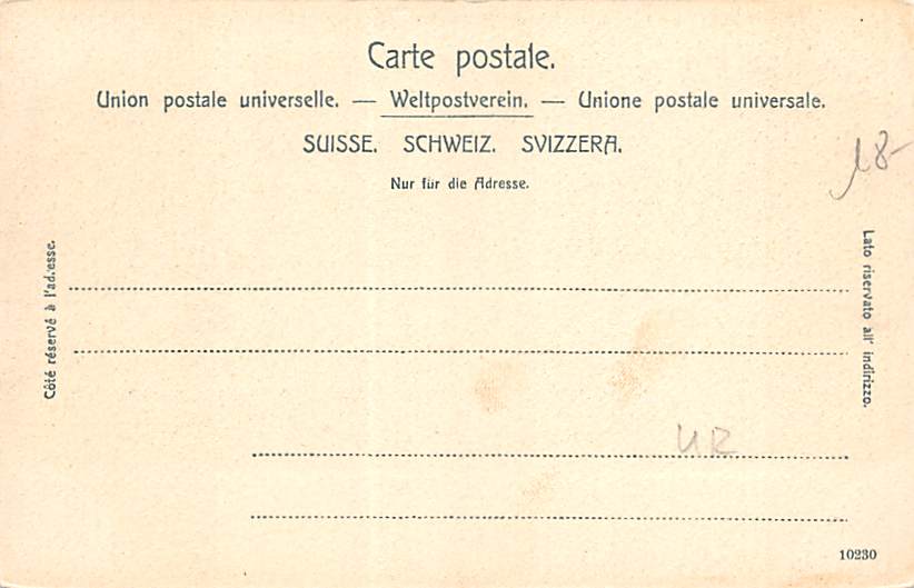 Flüelen, mit dem Bristenstock