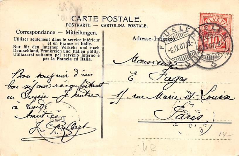 Flüelen, mit Bristenstock