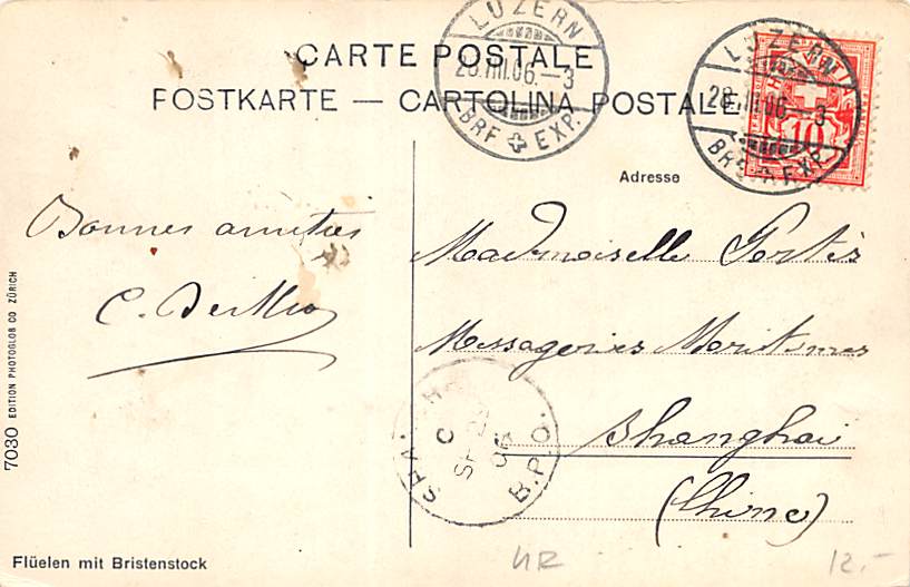 Flüelen, mit Bristenstock