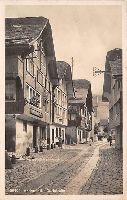 Andermatt, Dorfstrasse