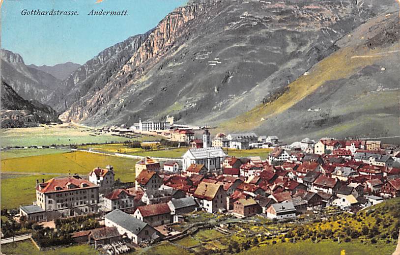 Andermatt, Gotthardstrasse