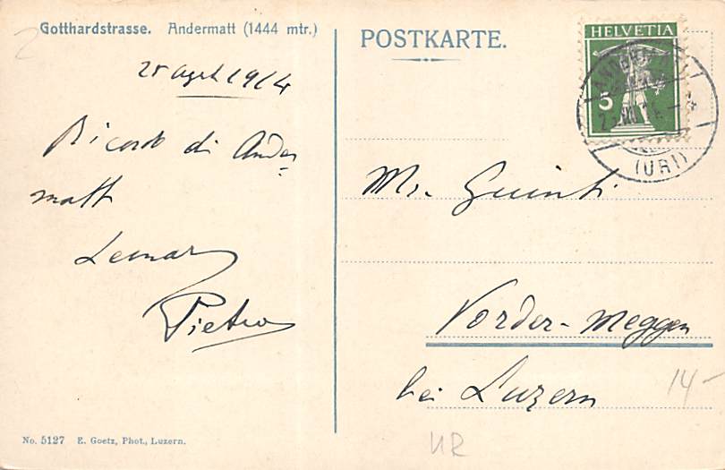 Andermatt, Gotthardstrasse,