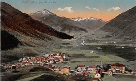 Andermatt, gegen die Furka