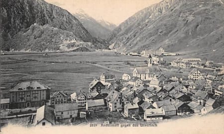 Andermatt, gegen das Urnerloch