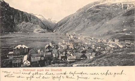 Andermatt, gegen das Urnerloch