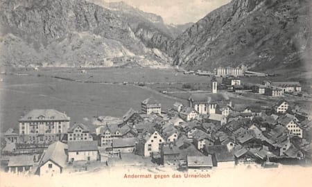 Andermatt, gegen das Urnerloch
