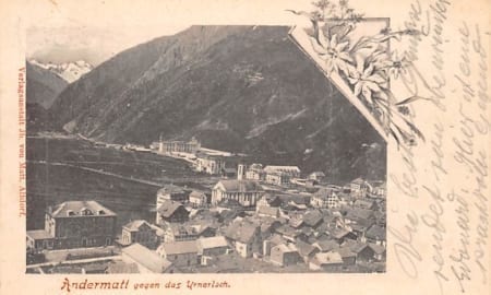 Andermatt, gegen das Urnerloch
