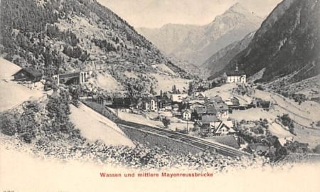 Wassen, und mittlere Mayenreussbrücke