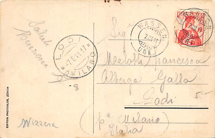 Wassen, Gotthardbahn