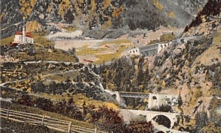 Wassen, Gotthardbahn