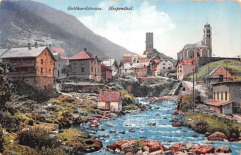 Hospenthal, Gotthardstrasse