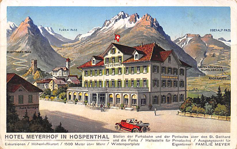 Hospental, Hotel Meyerhof