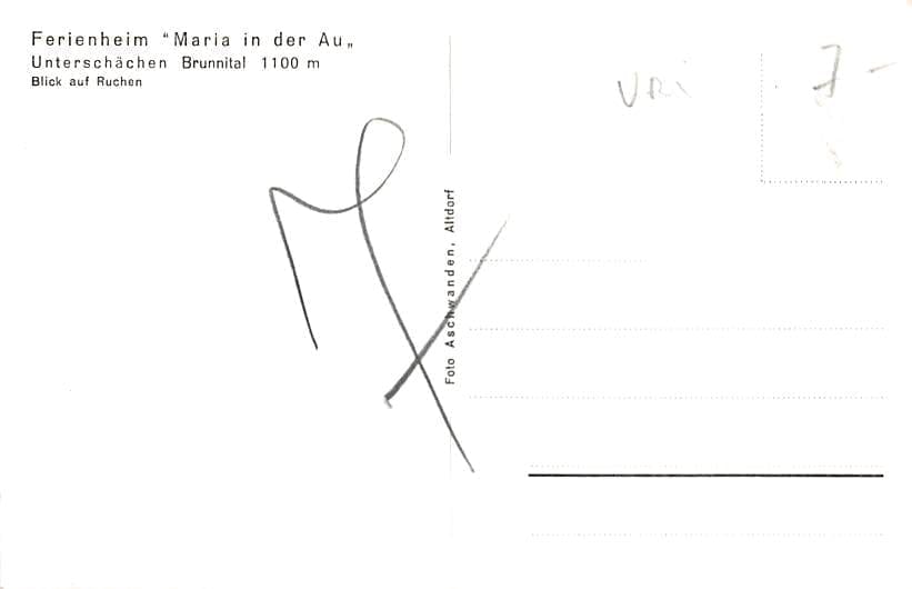Unterschächen, Ferienheim "Maria in der Au"