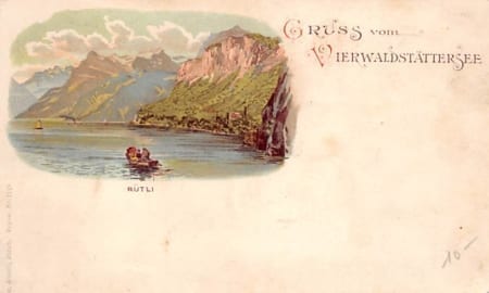 Vierwaldstättersee, Gruss vom Vierwaldstättersee