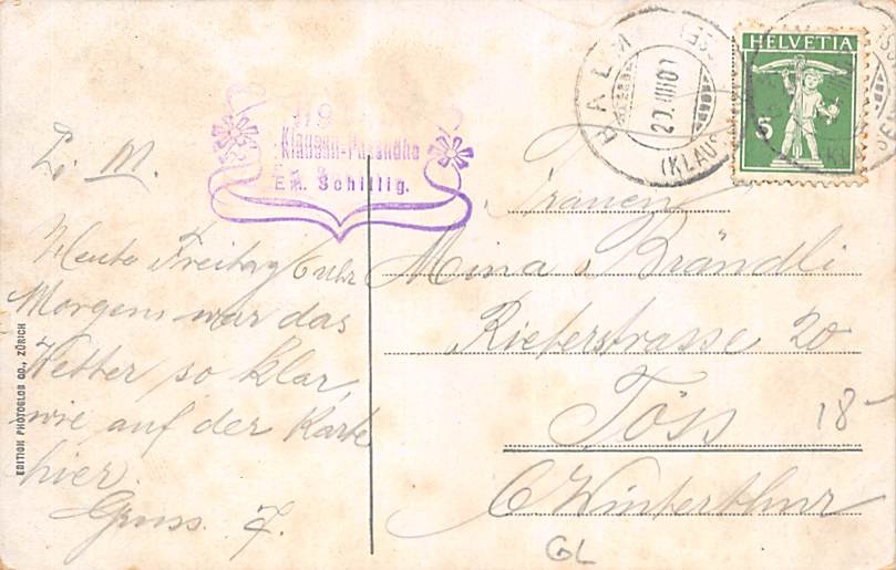 Klausen-Passhöhe, Hotel, Kausenstrasse