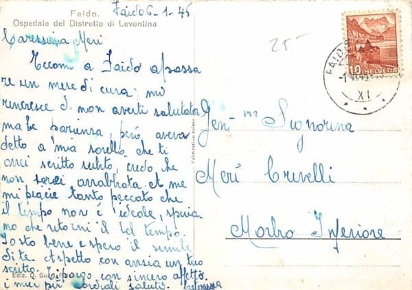 Faido, Ospedale del Distretto die Leventina