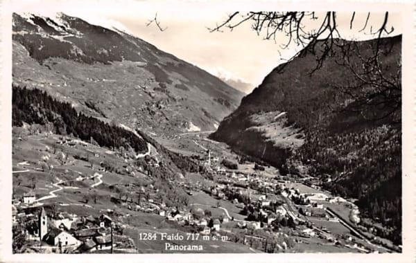 Faido, Panorama