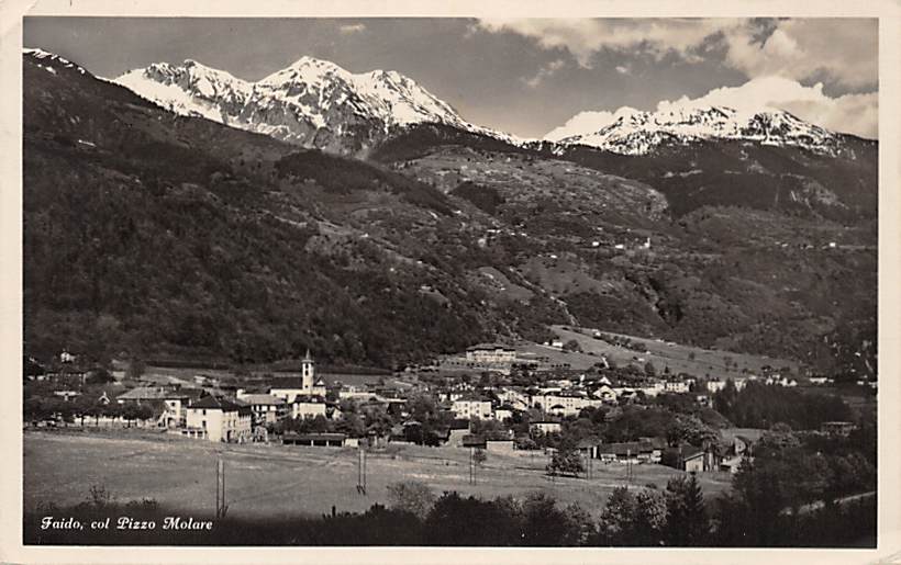 Faido, col Pizzo Molare