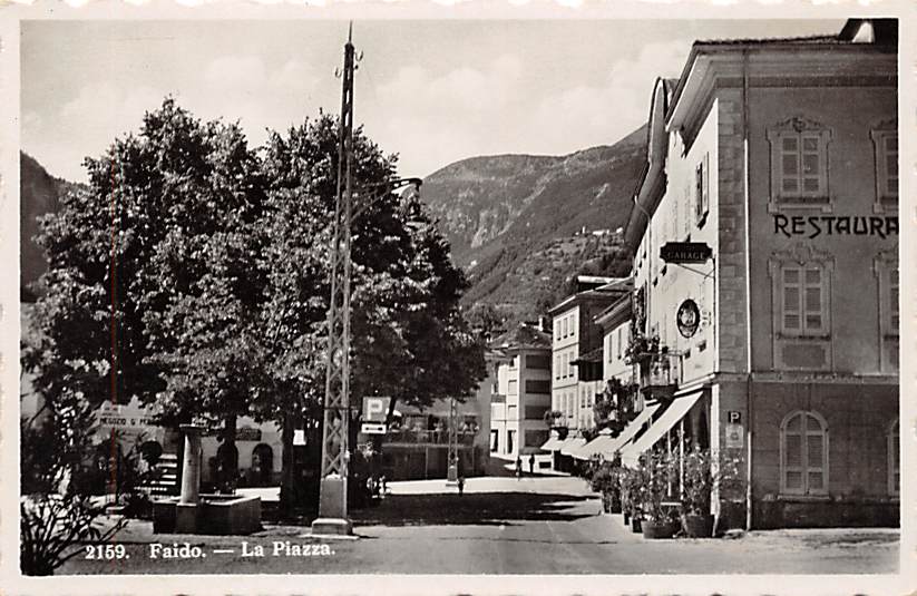 Faido, La Piazza