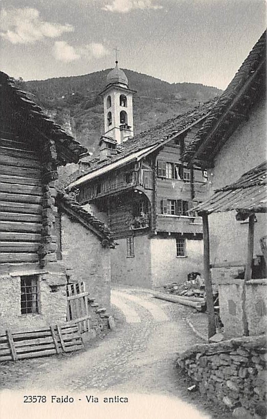 Faido, Via antica