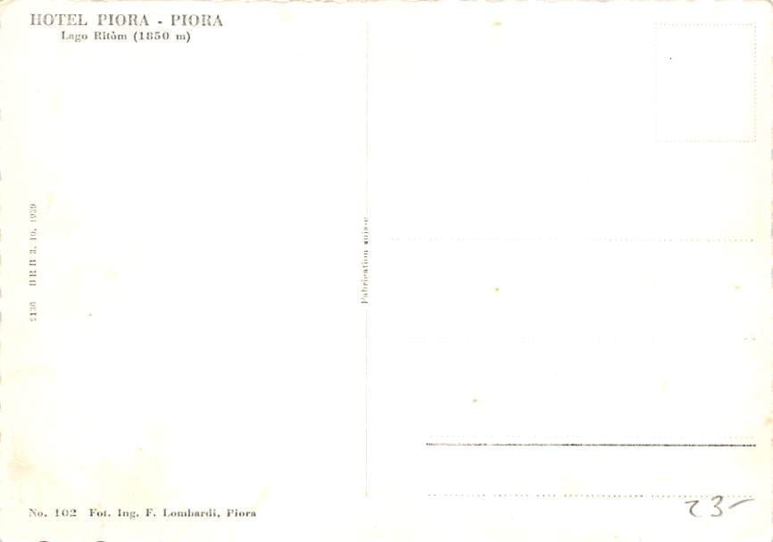 Piora, Hotel Piora