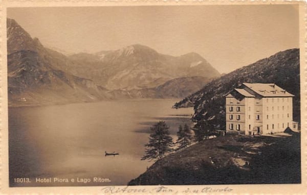 Piora, Hotel Piora e Lago Ritom