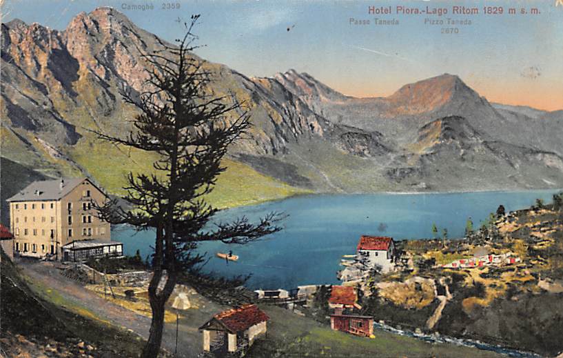 Piora, Hotel Piora, Lago Ritom