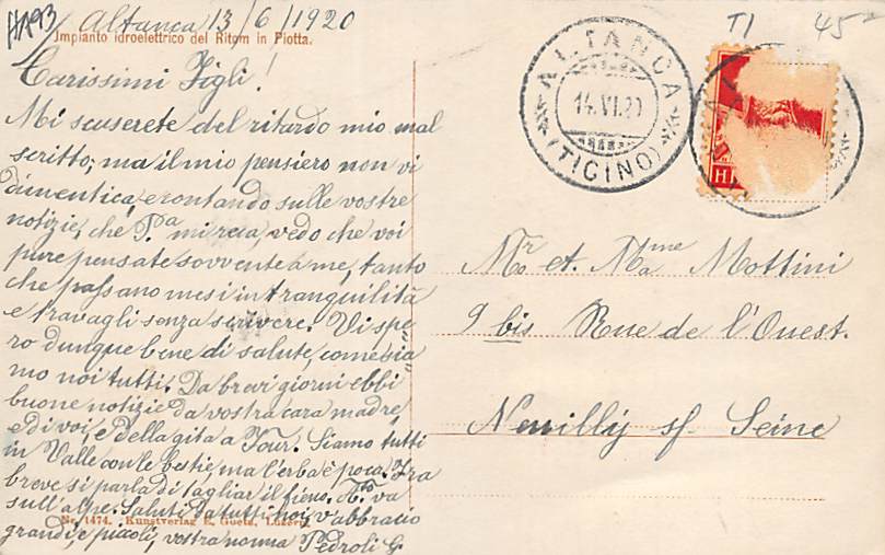 Piotta, Impianto del Ritom in Piotta