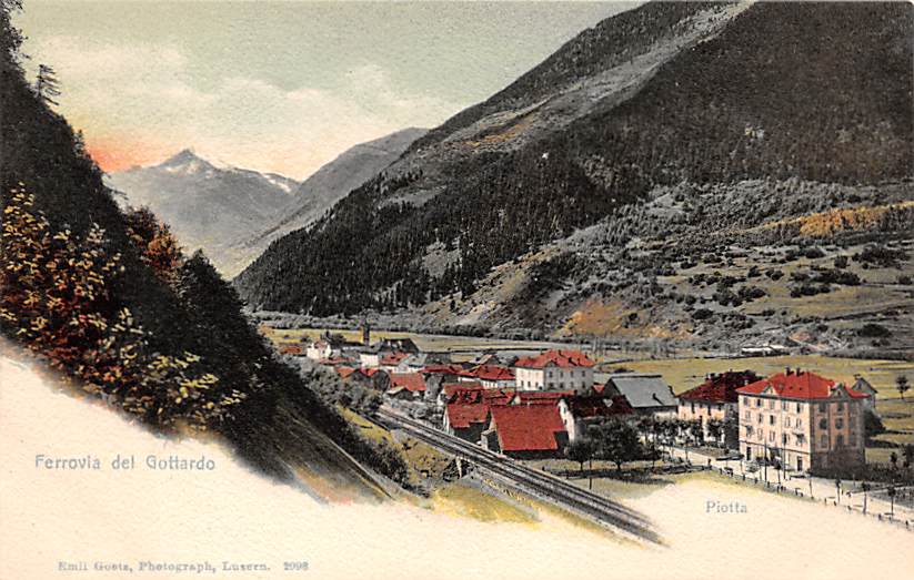 Piotta, Ferrovia del Gottardo