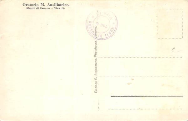 Vira, Gambarogno, Oratorio M. Ausiliatrice