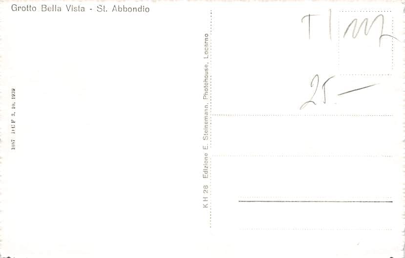 St. Abbondio, Grotto Bella Vista