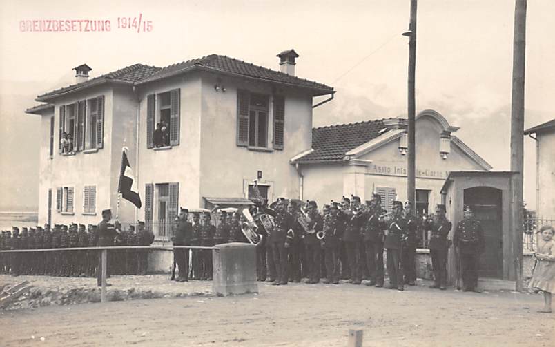 Magadino, Grenzbesetzung 1914/15