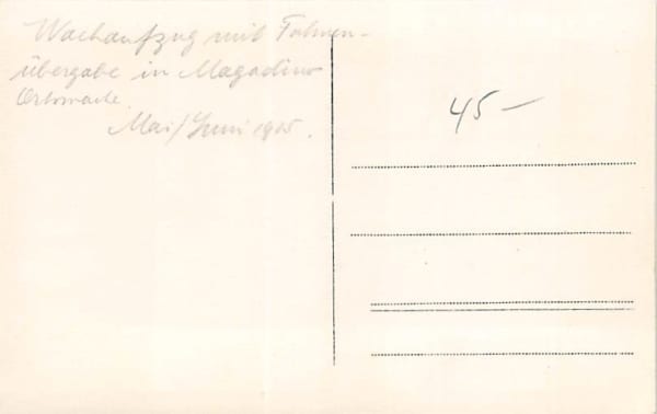 Magadino, Grenzbesetzung 1914/15