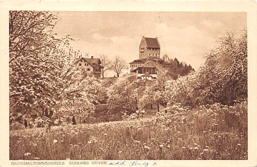 Uster, Haushaltungsschule, Schloss Uster