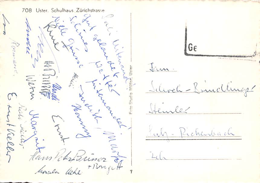 Uster, Schulhaus Zürichstrasse