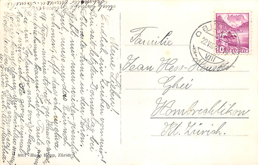 Obfelden, Gemeindehaus mit Kirche