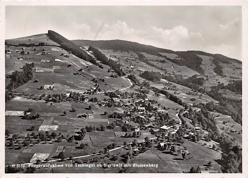 Tschingel, Fliegeraufnahme