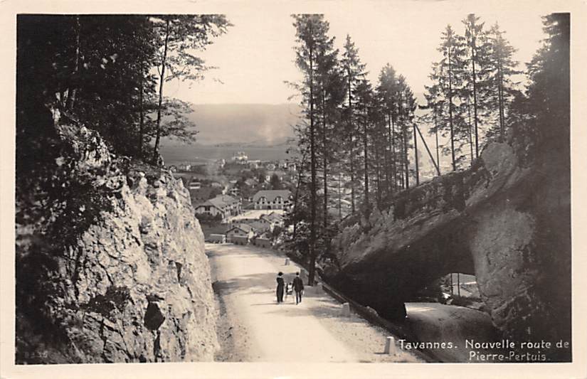 Tavannes, Nouvelle route de Pierre-Pertuis