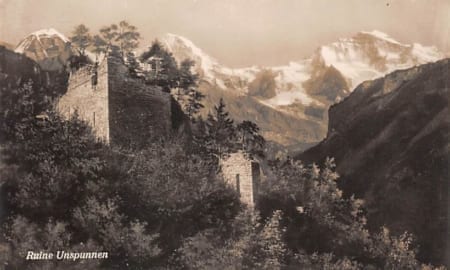 Wilderswil, Ruine Unspunnen